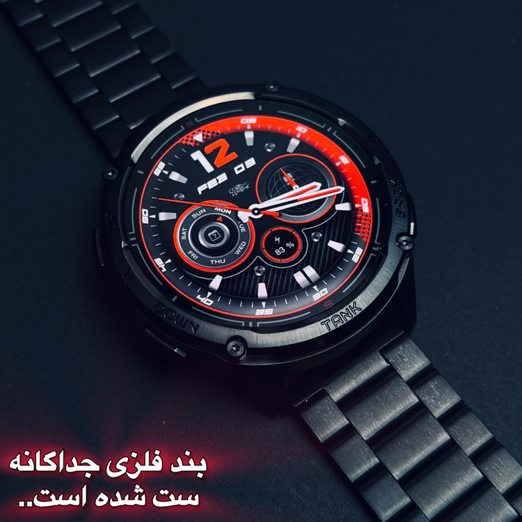 ساعت کازپت Tank t3 ultra2با استاندارد نظامی ارتش آمریکا