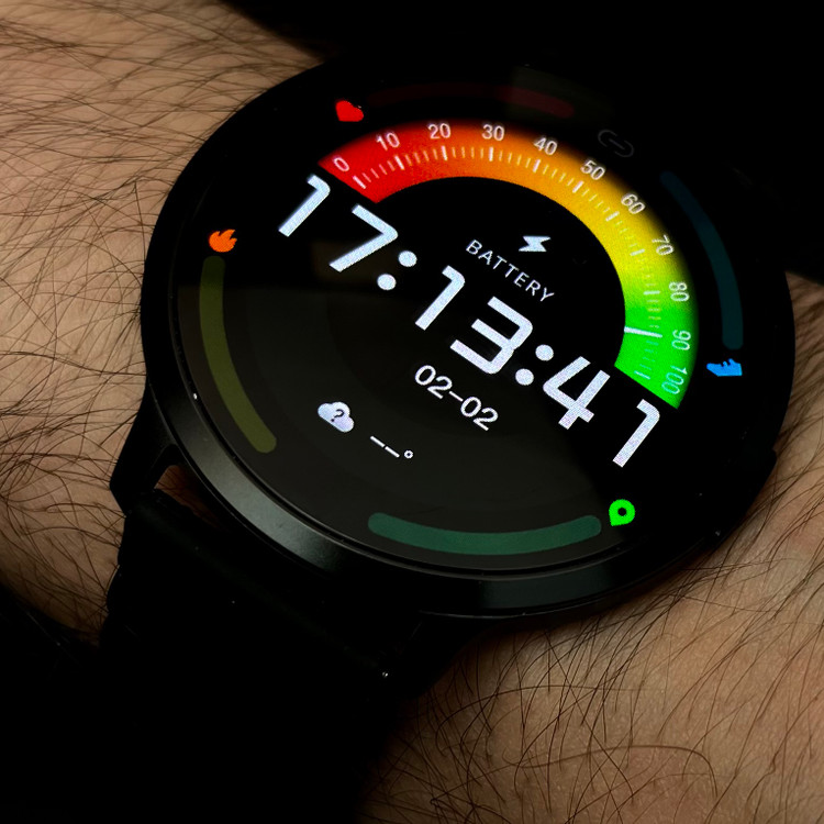 پاورولوژی کانادا(بزرگترین صفحه/کمترین ضخامت)AMOLED 1,73 inch